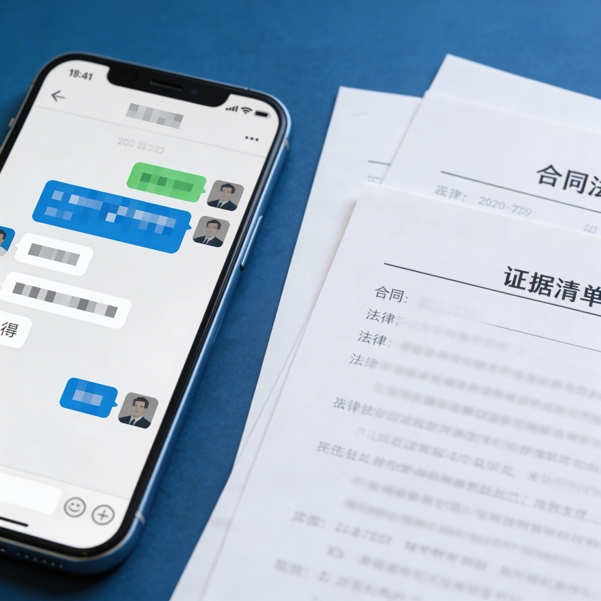 欠款纠纷中，微信聊天记录作为证据的3个关键要求