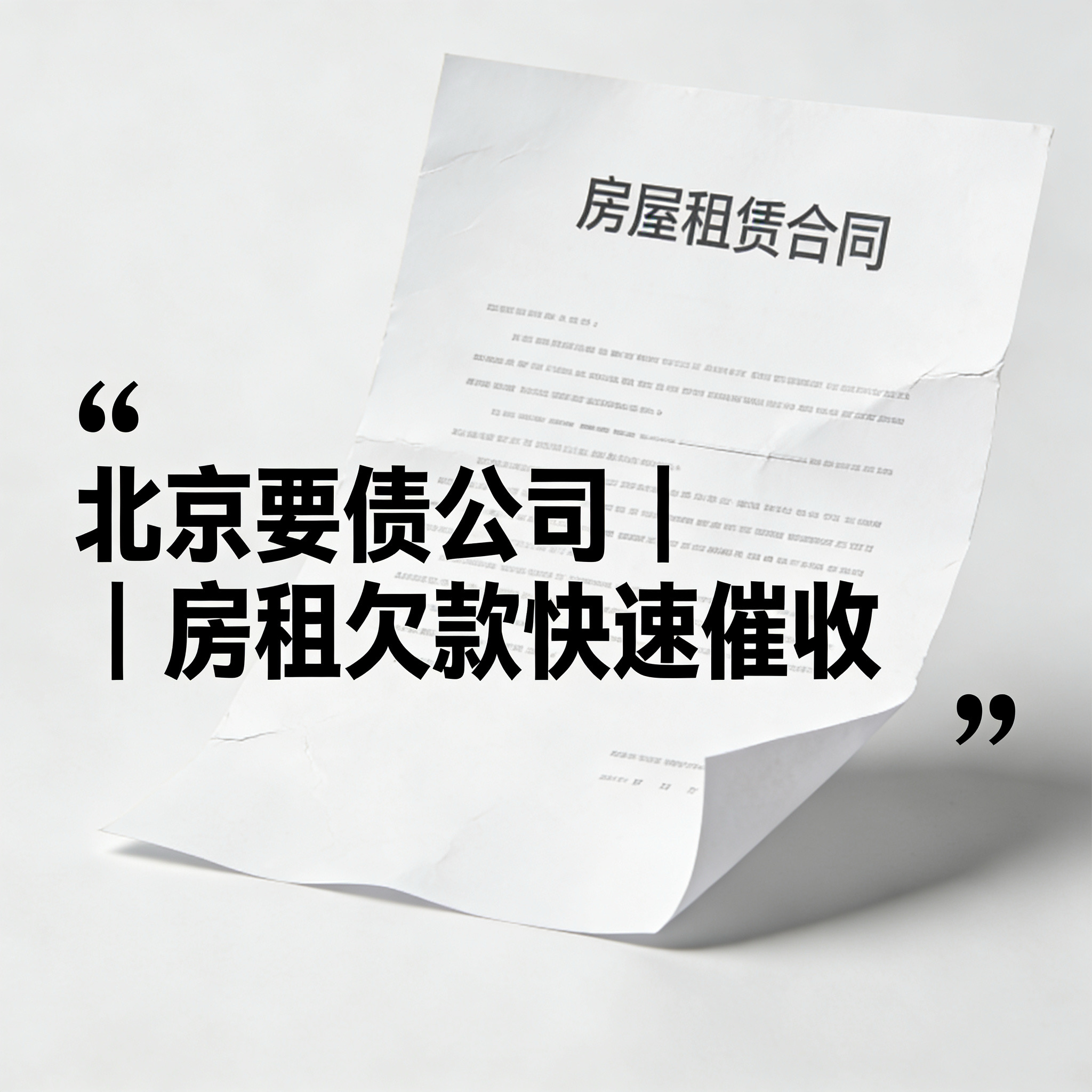 北京房租欠款催收方案｜房东/公寓租金拖欠追讨实战